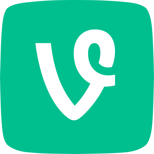 Creative, entertainment network, social media, videos, vine icon